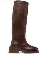 Marsèll bottes Fondello 65 mm en cuir - Marron