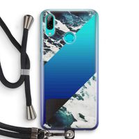Golven: Huawei P Smart (2019) Transparant Hoesje met koord