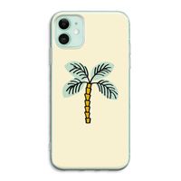 Palmboom: iPhone 11 Transparant Hoesje