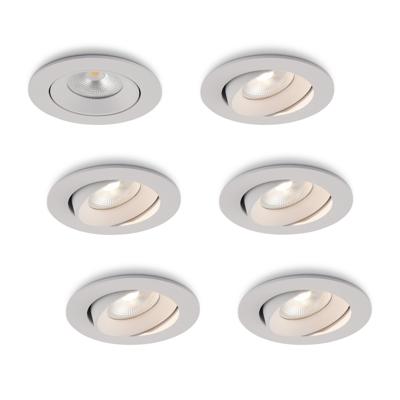 LED-inbouwspot Ozera wit 10W dimbaar IP54