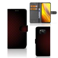 Xiaomi Poco X3 | Poco X3 Pro | Telefoon Hoesje | Geruit Rood