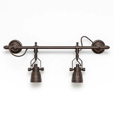 Muurspot Somerset Antiek Donker Koper