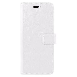 Basey OnePlus Nord CE 3 Lite Hoesje Book Case Kunstleer Cover Hoes - Wit