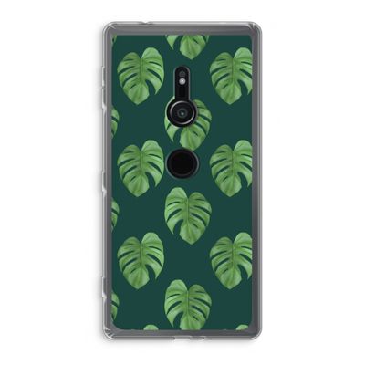 Monstera leaves: Sony Xperia XZ2 Transparant Hoesje