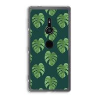 Monstera leaves: Sony Xperia XZ2 Transparant Hoesje
