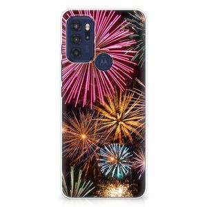 Motorola Moto G60s Silicone Back Cover Vuurwerk