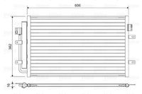 Condensor, airconditioning 822551