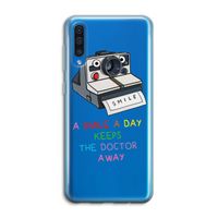 Smile: Samsung Galaxy A50 Transparant Hoesje