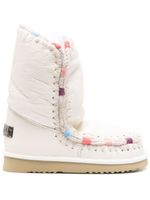 Mou bottines Eskimo 24 en cuir - Blanc