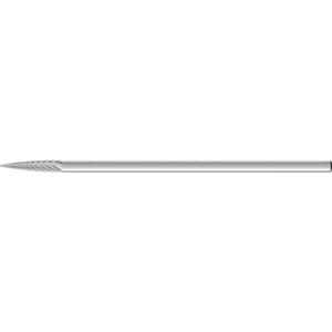 PFERD 21222657 Freesstift Spitsboog Lengte 75 mm Afmeting, Ø 3 mm Werklengte 13 mm Schachtdiameter 3 mm