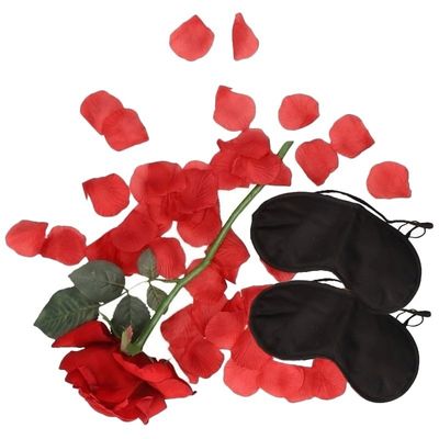 Liefdes verassingspakket zwarte maskers Liefdes verassingspakket zwarte maskers