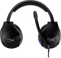 HyperX Cloud Stinger (PS4 Licensed) Over Ear headset Gamen Kabel Stereo Zwart/blauw - thumbnail