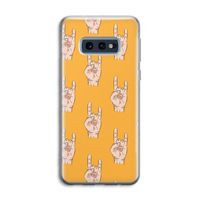 Rock: Samsung Galaxy S10e Transparant Hoesje