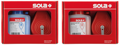 SOLA Markeerset CLM slagl.molen+poeder blauw CLM30 +KPB250 blauw - 66110543
