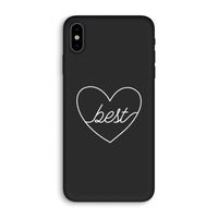 Best heart pastel: iPhone XS Biologisch afbreekbaar hoesje