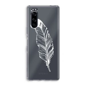 Pluim: Sony Xperia 5 Transparant Hoesje