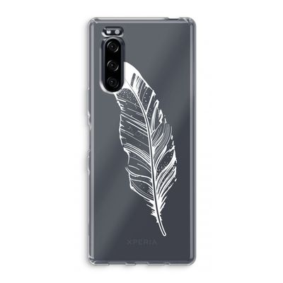 Pluim: Sony Xperia 5 Transparant Hoesje