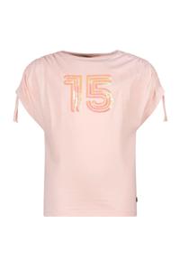 Like Flo Meisjes t-shirt slub - Sorbet