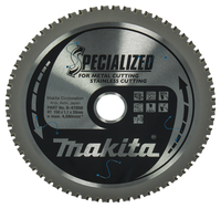 Makita Accessoires Cirkelzaagblad RVS/Staal | Specialized 150x20x1,1 60T 0g - B-47058 B-47058