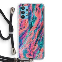 Electric Times: Samsung Galaxy A32 4G Transparant Hoesje met koord