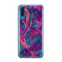 Pink Clouds: Samsung Galaxy A50 Transparant Hoesje