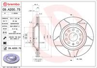 Brembo Remschijven 09.A200.75