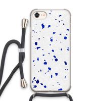 Terrazzo N°5: iPhone 8 Transparant Hoesje met koord
