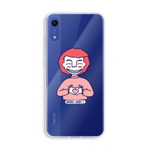 Hartje: Honor Play 8A Transparant Hoesje