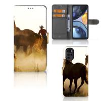 Motorola Moto G22 | Telefoonhoesje | Met pasjeshouder | Design Cowboy