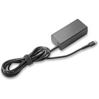 HP45W USB-C AC Adapter EURO Voeding Zwart