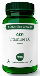 AOV 401 Vitamine D3 10 mcg Vegacaps