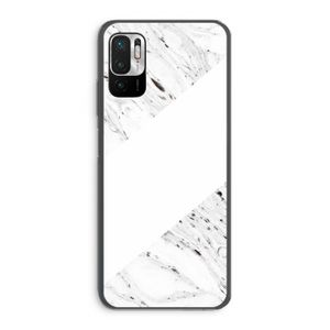 Biggest stripe: Xiaomi Redmi Note 10 5G Transparant Hoesje