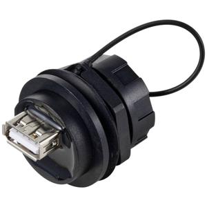 TRU COMPONENTS TC-12770488 USB 2.0 inbouw doorvoer 1 stuk(s)