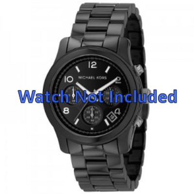 Horlogeband Michael Kors MK5162 Keramiek Zwart 22mm