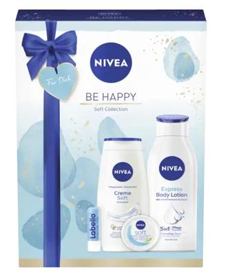 Nivea Geschenkset Nivea Be Happy - 4 stuks