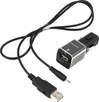 Grundig autolader USB voor Nokia 12/24 Volt 1 Ampère zwart - thumbnail