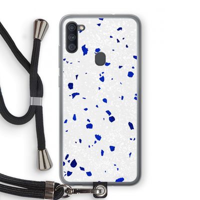 Terrazzo N°5: Samsung Galaxy A11 Transparant Hoesje met koord
