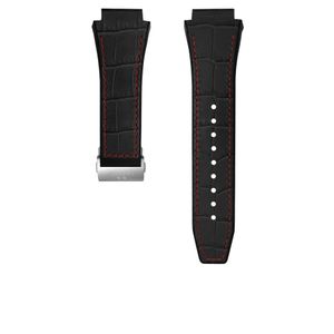 Horlogeband TW Steel ACEB102 Leder Zwart 30mm