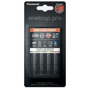 Panasonic Eneloop Lader CC55 + 4x AA 2500mAh