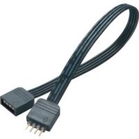 Akasa VegasM LED-stripverlichting verlengkabel, 50 cm kabel met 4 pin RGB male naar female connectot