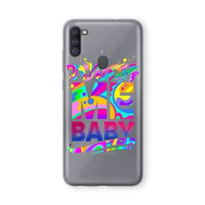 Touch Me: Samsung Galaxy A11 Transparant Hoesje