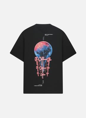 Off The Pitch World Loose Fit T-Shirt Heren Zwart - Maat S - Kleur: Zwart | Soccerfanshop