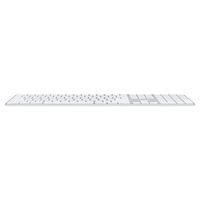 Apple Magic Keyboard met Touch ID en numeriek toetsenblok voor Mac-modellen met silicon Witte toetsen toetsenbord - thumbnail