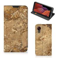 Samsung Galaxy Xcover 5 | Standcase | Marmer Creme