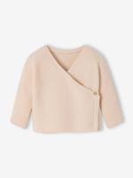 Brassière vest baby van wol en katoen rozen Brassière vest baby van wol en katoen rozen