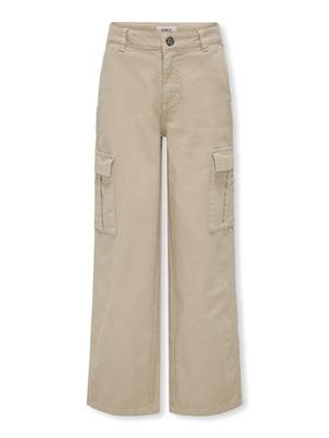 Kids ONLY zomer broek cargo meisjes - grijs - Kogyarrow