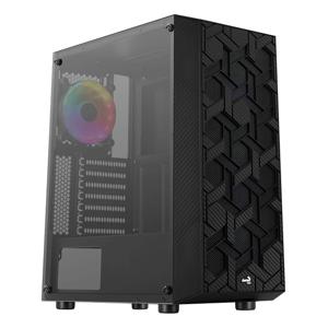 AeroCool Hive-G-BK-v3 Midi-tower PC-behuizing Zwart