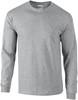 Gildan G2400 Ultra Cotton™ Long Sleeve T-Shirt - Sport Grey (Heather) - 3XL