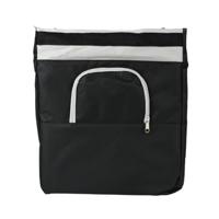 Enkele fietstas - zwart - 17L - 40 X 32 X 17 cm - waterafstotend - eenvoudig te bevestigen