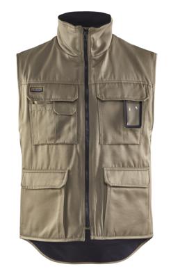 Blåkläder Bodywarmer 38011900 | Khaki | Maat M - 7330509306215